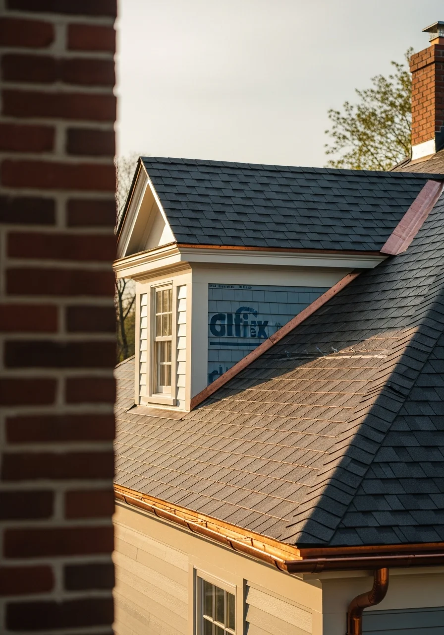 Skilled tradesperson performing detailed work on home exterior, demonstrating craftsmanship and local expertise.